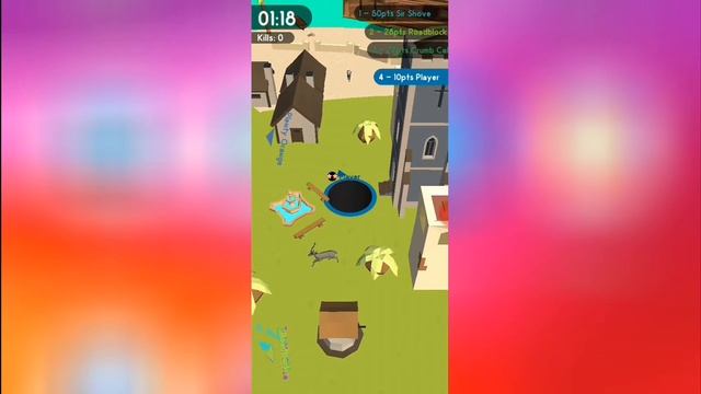 Прохождение игры Hole.io смотреть онлайн