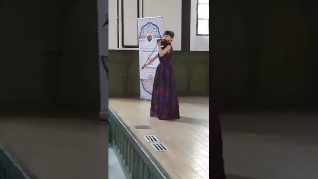 M. Veracini. "Konzert-Sonate". 1,2 часть. Играет Саида Ахмедова. 12 лет смотреть онлайн