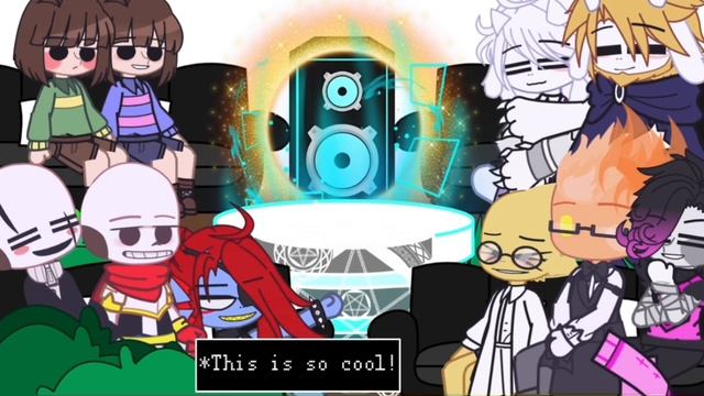 {UnderTale react to SansAU}?ship✨✨? смотреть онлайн