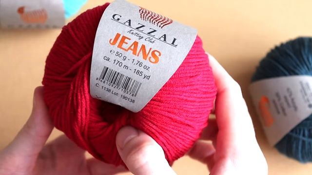 Обзор пряжи GAZZAL JEANS смотреть онлайн