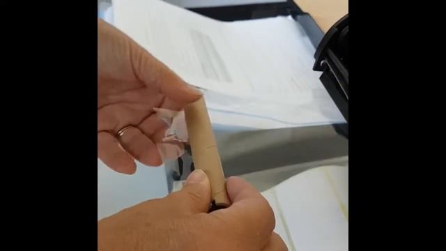 Tutorial: Hoe moet zelf inkt vervangen van zebra printer TLP 2844 смотреть онлайн