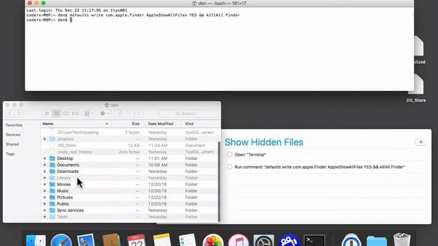 How to show hidden files in Mac OS смотреть онлайн