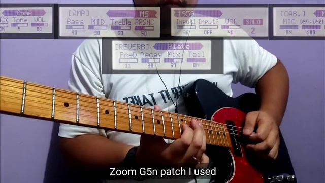 Trying out my newly installed Wilkinson M Series P90 on my SX Telecaster + Zoom G5n patches 👌 смотреть онлайн