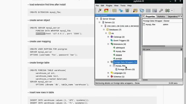 Replication mysql to postgresql mysql fdw смотреть онлайн