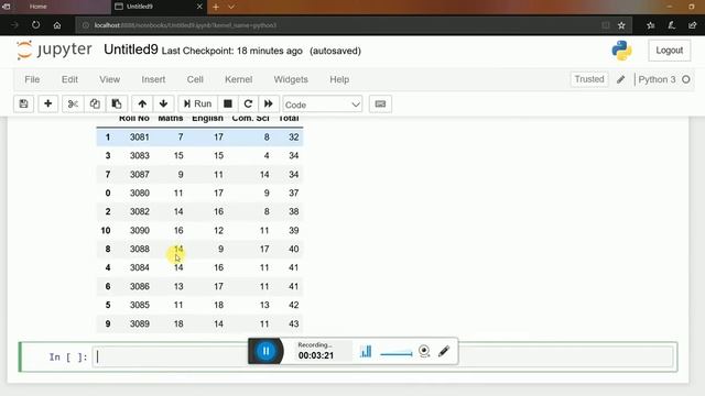 Python+Data: Data manipulation in pre-created file in Hindi смотреть онлайн