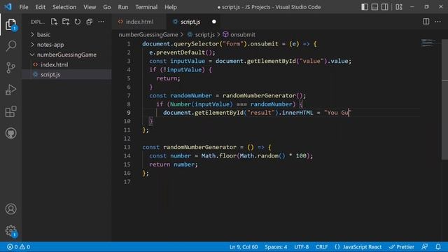 ?Build Number Guessing Game With JavaScript | Guess The Number Game | JavaScript Projects смотреть онлайн