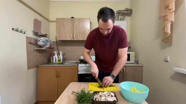 Картошка тушеная с грибами смотреть онлайн