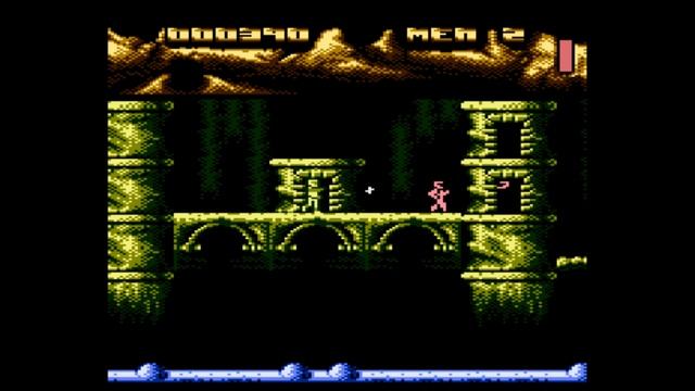 ❤Сложный ниндзя "Ninja Commando"❤ Atari 8-bit 400/800/XL/XE. 60fps! From Zeppelin Games Ltd 1989. смотреть онлайн