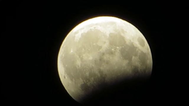Лунное затмение 07.08.2017 ( Волгоградская область, г. Волжский) смотреть онлайн