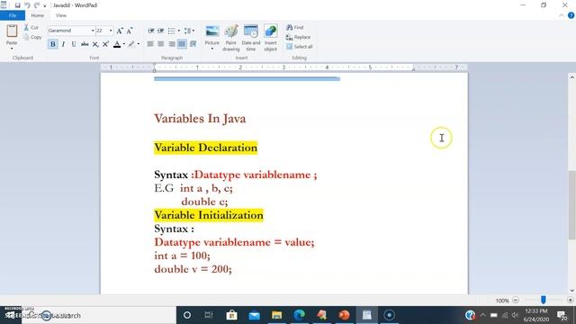 Java Basic Concepts- Variables, Identifiers, Kewords смотреть онлайн
