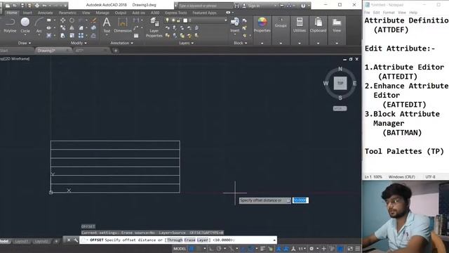 AutoCAD Tutorial in Hindi | ATTRIBUTE DEFINITION | TOOL PALETTES, Basic to Advanced, Lesson-14 смотреть онлайн