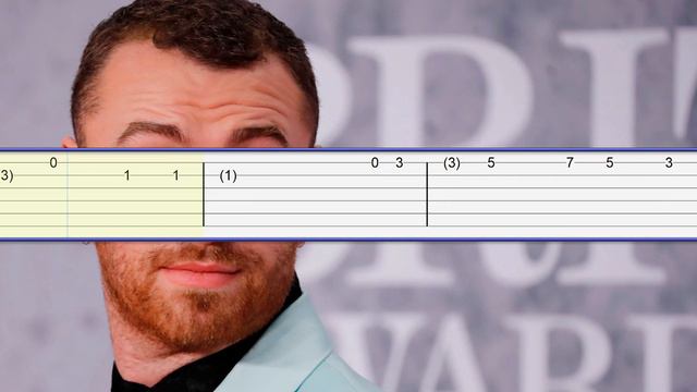 Sam Smith - Stay With Me Guitar Tab Tutorial смотреть онлайн