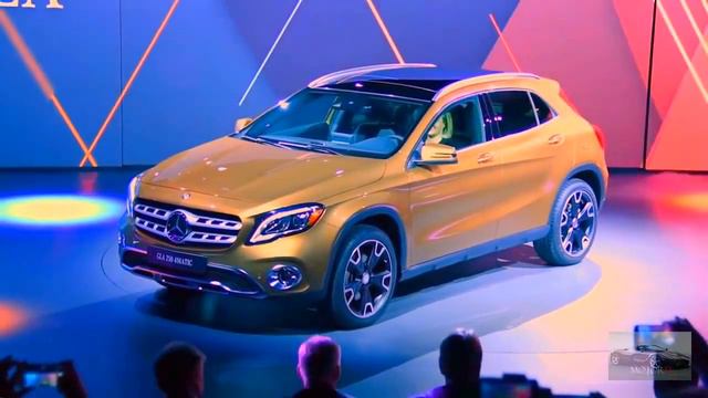 NAIAS 2017 l 2018 MERCEDES GLA 220 d & GLA AMG A 45 l WALKAROUND смотреть онлайн