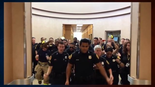 Police Department Lip Sync Battle - Cops Do Uptown Funk By Bruno Mars