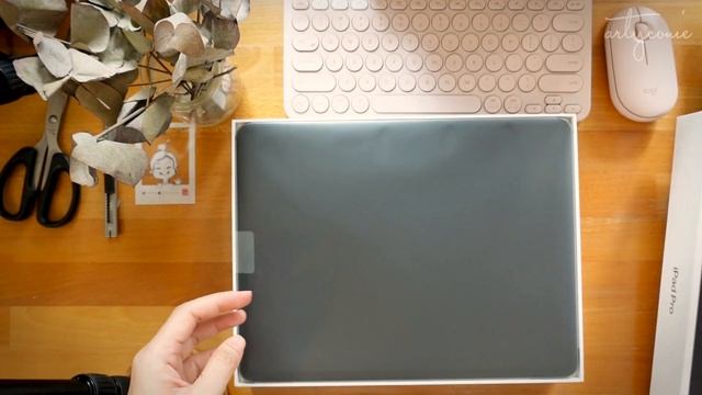 iPad Pro 2021 (M1) Space Gray 12.9" + Apple Pencil + Engraving | ASMR Unboxing Malaysia | artyconie смотреть онлайн