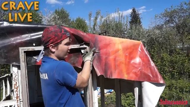 Как правильно накрыть парник Брезентом и Плёнкой смотреть онлайн
