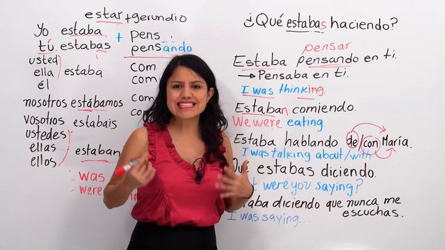 Learn Spanish: What were you doing? I was listening to music: Learn to express lasting, past action смотреть онлайн