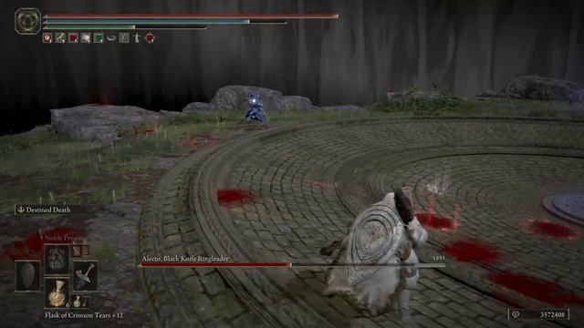 ELDEN RING™ KILLING BLACK KNIFE TICHE ON 4TH TRY смотреть онлайн