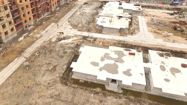 Малоэтажный район "Итальянский квартал" - ход строительства - весна 2017г. смотреть онлайн