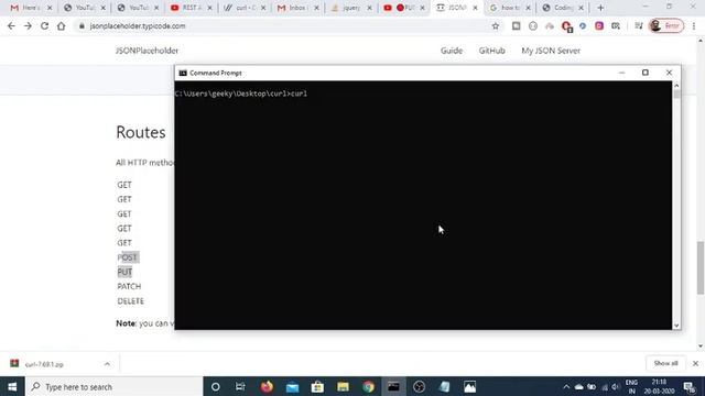 cURL Rest Http Client Library Crash Course | cURL Tutorial for Beginners смотреть онлайн