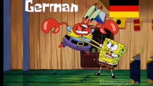 ШОК!!! СПАНЧ БОБ ЗЛИТСЯ НА МИСТЕРА КРАБСА // НА НЕМЕЦКОМ