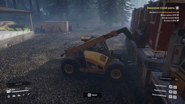 SnowRunner, одиночное прохождение (карьера), #208 Оживление старой шахты ч4 смотреть онлайн