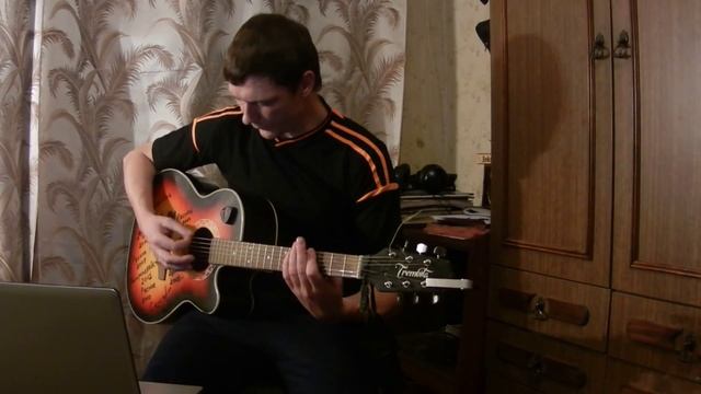 Как играть на гитаре СЧАСТЬЕ - Король и Шут / табы квинты аккорды бой смотреть онлайн