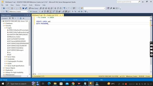 How To Delete/Drop LOGIN In SQL Server #sql #sqlserver смотреть онлайн