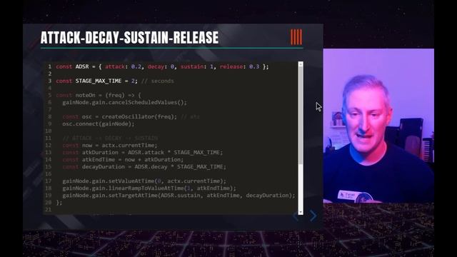 I Play JavaScript: Making a Web Audio Synthesizer (Neil McCallion) смотреть онлайн