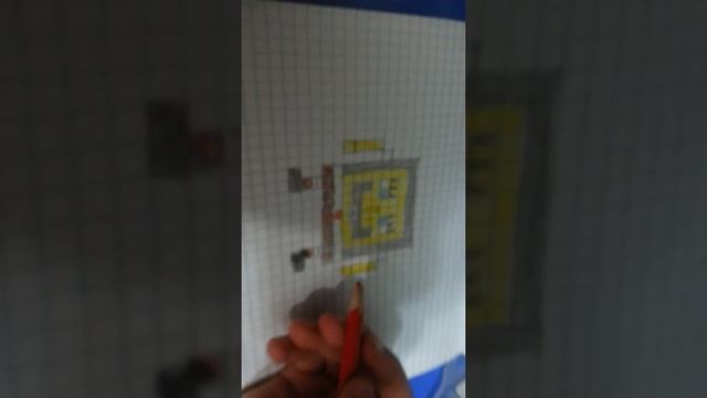 Рисуем губка боба по клеткам часть 3 смотреть онлайн