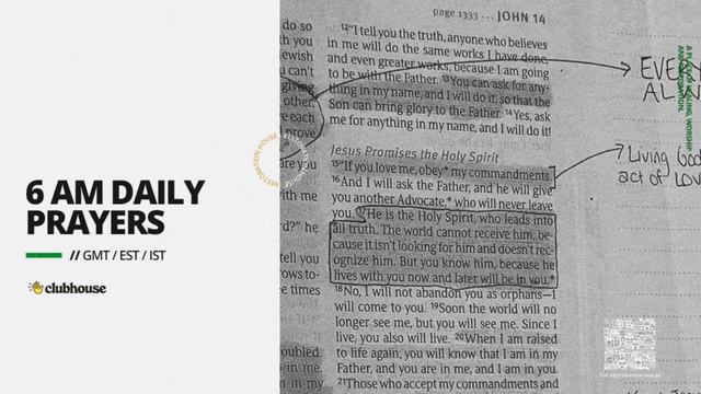 6 AM GMT | Prayers, Worship, Scripture Reading (1hr) | 29/02/2024 смотреть онлайн