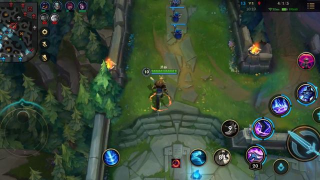Nasus # 4 . League of Legends: Wild Rift . Path from beginner to top. смотреть онлайн