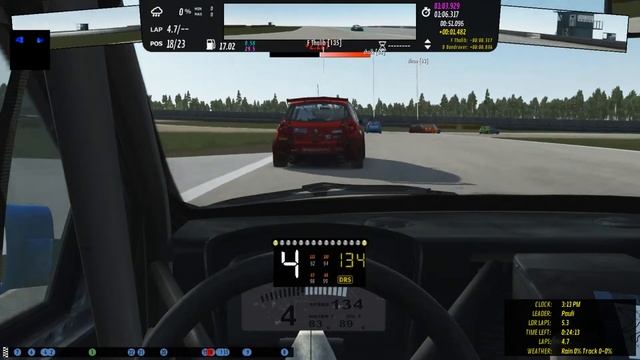 Clio Cup @ NRing (rfactor2) смотреть онлайн