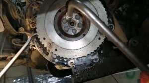 Замена сцепления и ремня грм Заз Шанс с двигателем 1.3