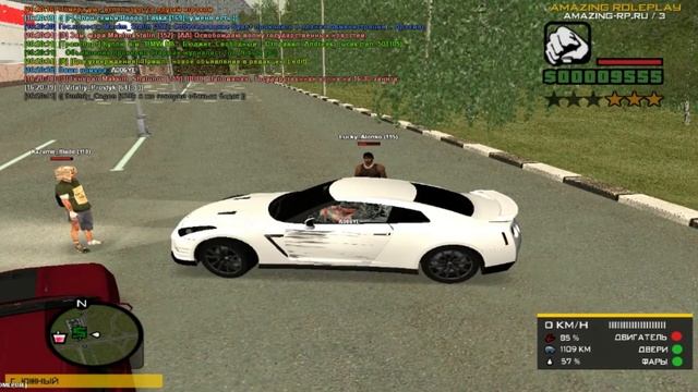 Купил Nissan G TR и поставил номера - CRMP [Amazing rp 03] #79 смотреть онлайн
