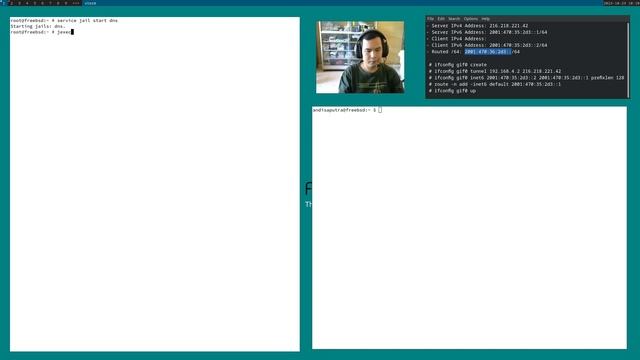 Configuring IPv6 Through A Tunnel Broker Service on FreeBSD смотреть онлайн