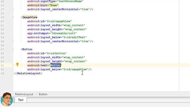 How to Get User Input, Show Toast Message and Change Image on Button Click in Android Studio смотреть онлайн