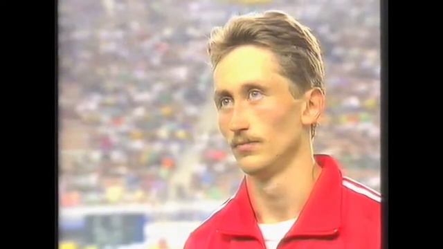 3147 European Track & Field 1990 Medal Ceremony Triple Jump Men смотреть онлайн