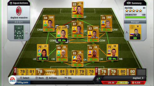 FIFA 13 Squad Builder: Brazil/Germany Hybrid (720p) смотреть онлайн