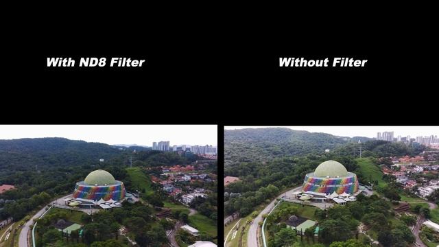 Fimi X8 Se 2020 | Video Comparison With / Without ND Filter