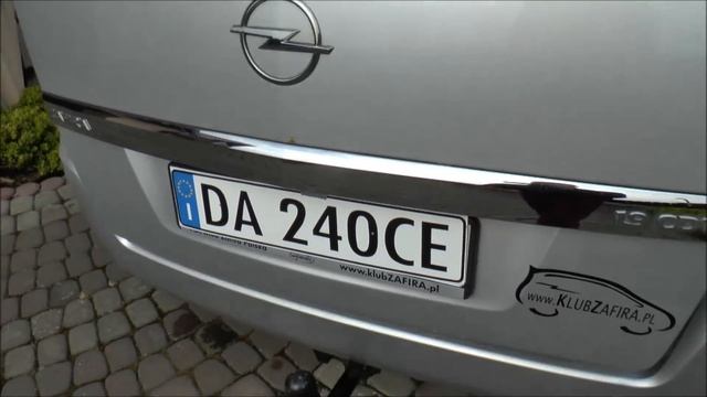 How not to open the tailgate - Opel/Vauxhall Zafira, Astra смотреть онлайн