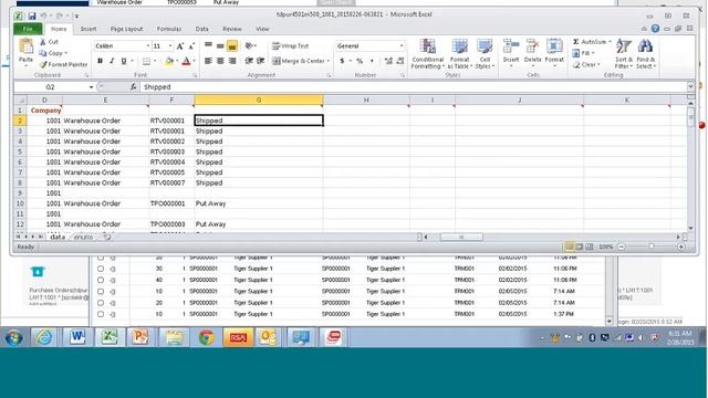 Infor LN Using Easy Filters And Excel Export In Web UI