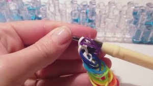 СЕРЬГИ, Радужки Rainbow Loom