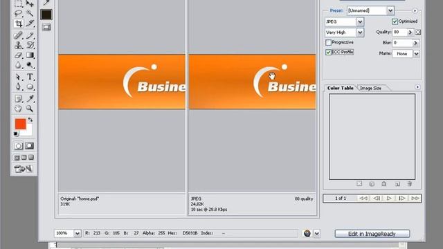 ВИДЕО КУРС ПО PHOTOSHOP Сохранение для WEB смотреть онлайн