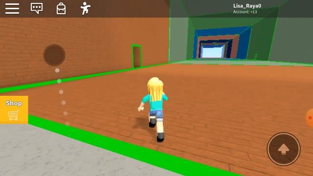 Играю в игру красная стена в ROBLOX #roblox смотреть онлайн