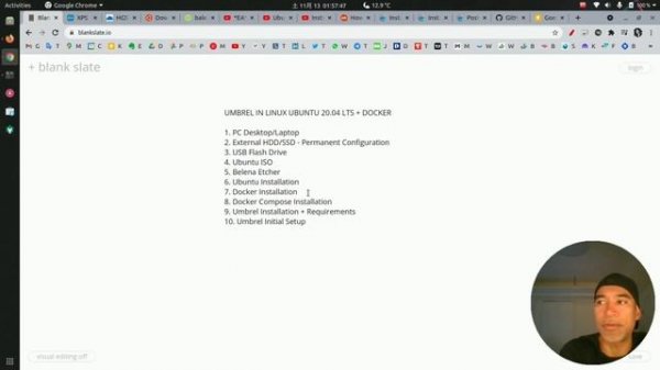 UMBREL ON UBUNTU LINUX 20.04 LTS, DOCKER & DOCKER COMPOSE 2-4