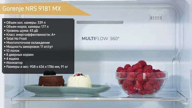 ТОП—7. Лучшие большие холодильники Side-by-Side (двухдверные, многодверные). Рейтинг 2022 года! смотреть онлайн