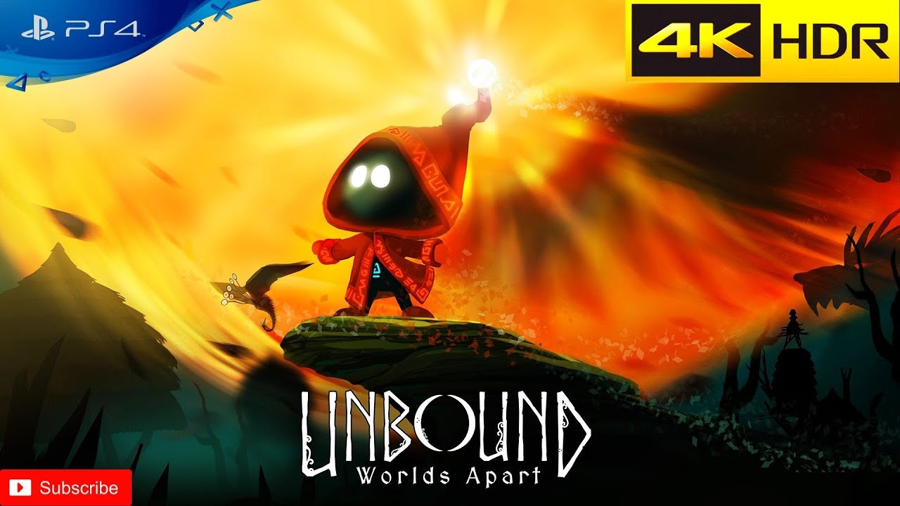 Unbound: Worlds Apart - прохождение #1 | PS4 | 4K | HDR | 60 Fps