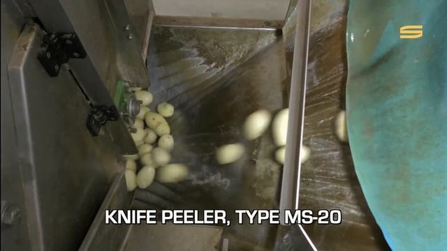 Абразивная машина для чистки картофеля Sormac crp 10-12 и ножевая доочистка на Sormac MS-20 смотреть онлайн