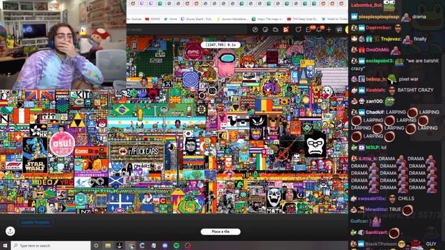 Pixel Wars: xQc VS Osu! Community смотреть онлайн
